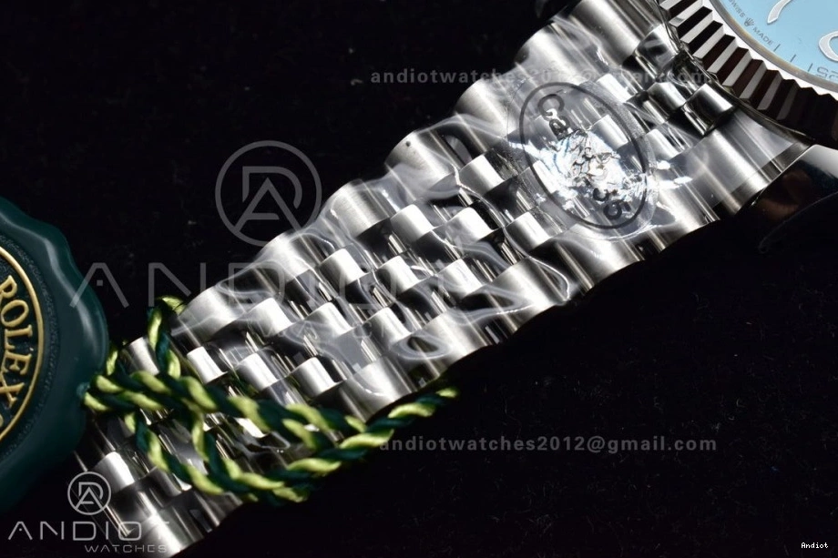 Dial 1:1 Seasonal 41 Best 904L Tiffany on DateJust DIWF Jubilee 636 Marker Steel Blue Bracelet Edition SA Arabic 126334 0712